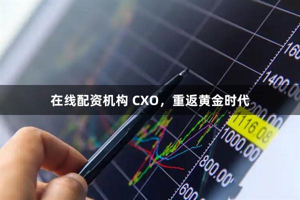 在线配资机构 CXO，重返黄金时代